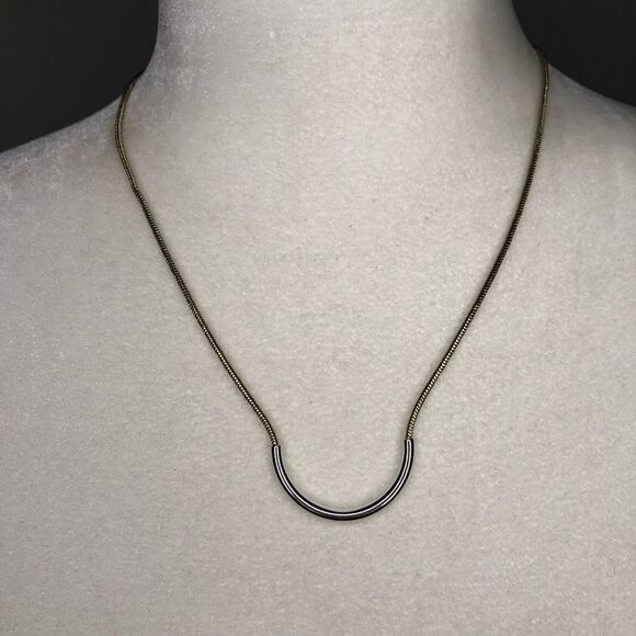 Kenneth Cole Simple Gold Tone with Silver Accent - Picture 1 of 5